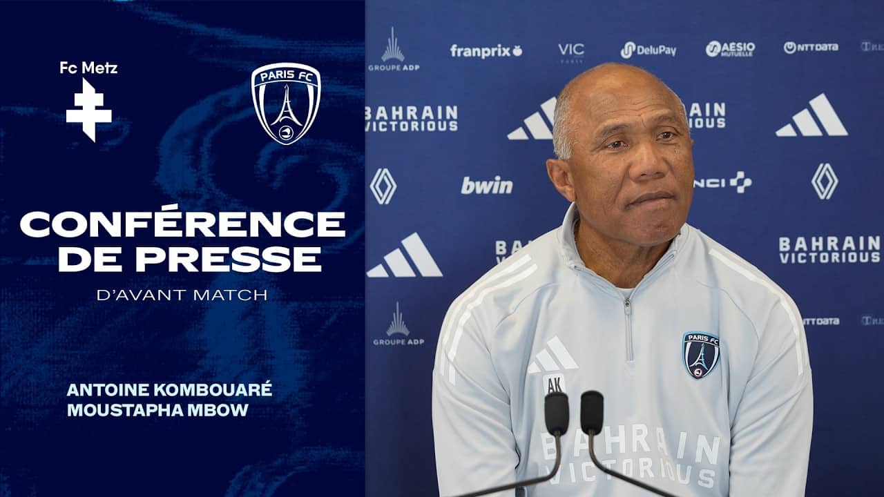 La conférence de presse avant le FC Metz (J30) 🎙️