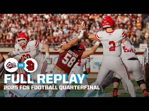 Montana vs. South Dakota: 2025 FCS football quarterfinal | FULL REPLAY