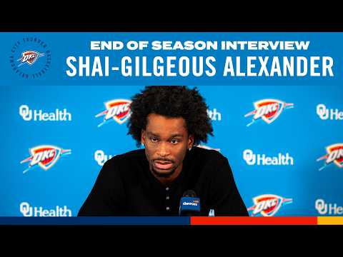 Shai Gilgeous-Alexander | 2025-26 End-of-Season Interviews | OKC Thunder