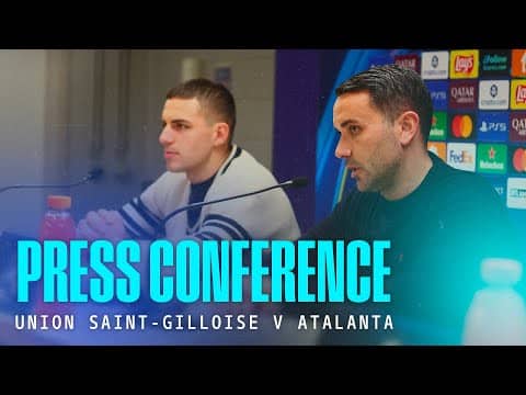 USG-Atalanta | La conferenza stampa di Palladino e Krstović | UCL MD8 League Phase