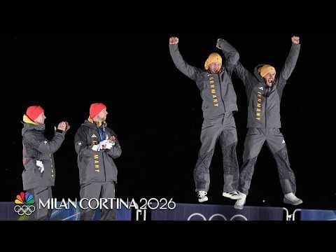 Germans SWEEP two-man bobsled podium in second straight Games | Winter Olympics 2026 | NBC Sports