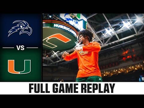North Florida vs. Miami Full Game Replay | 2025-26 ACC Men's Basketball
