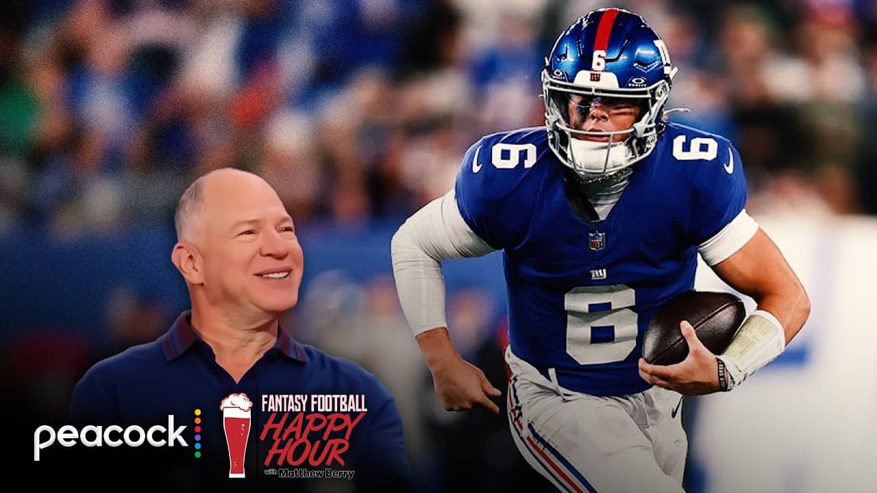 Jaxson Dart a top-10 QB in fantasy heading into 2026 | Fantasy Football Happy Hour | NFL on NBC