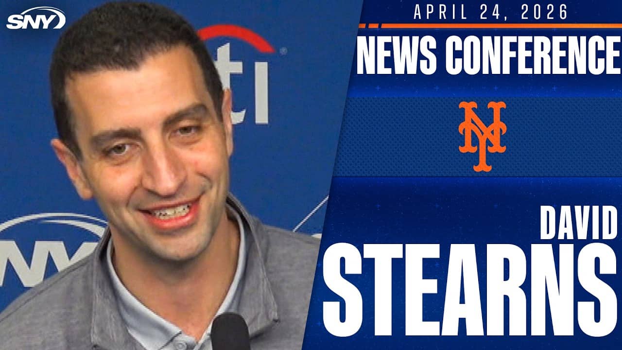 David Stearns on the state of the Mets as of April 24th