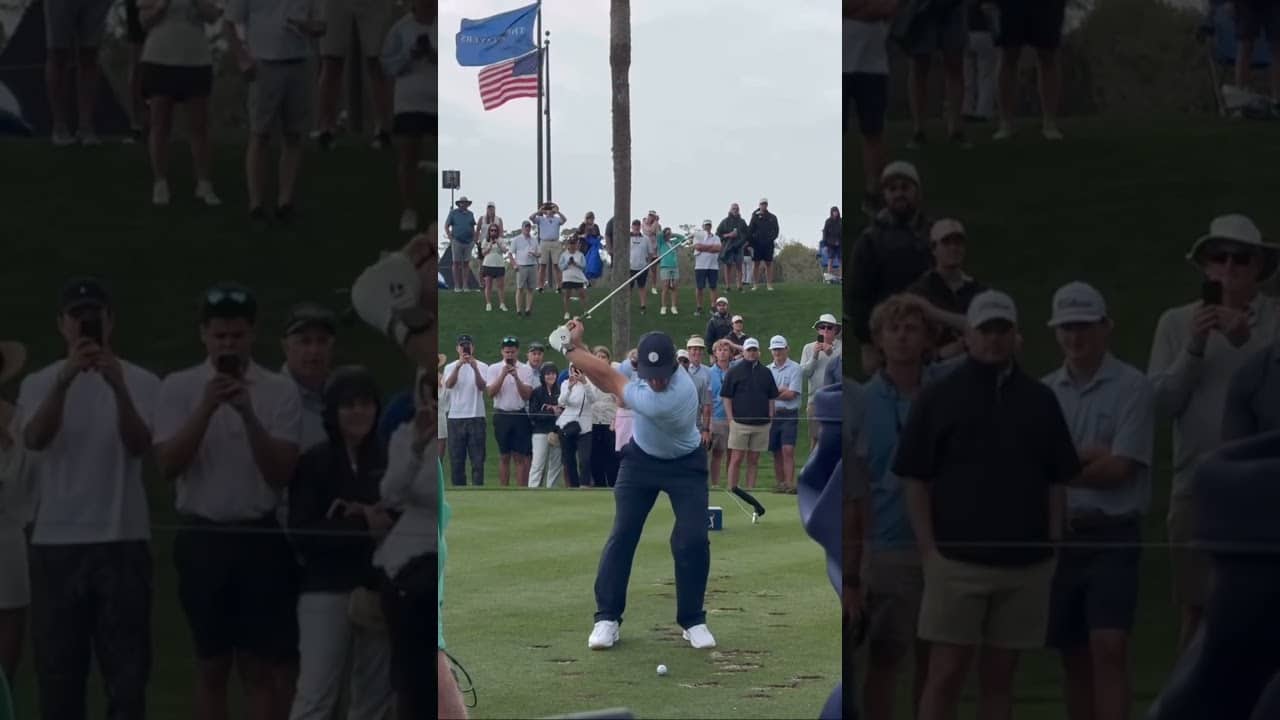 Great swings have one thing in common: rhythm. #Golf #GolfSwing #TommyFleetwood #GolfTips #PGA