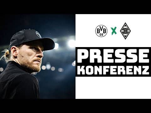 "Hätten am Ende einen Punkt verdient gehabt" 🎙️ PK nach Dortmund - Borussia