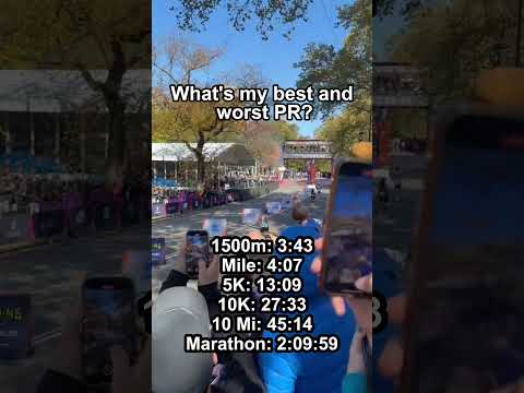 What’s my best and worst PR?