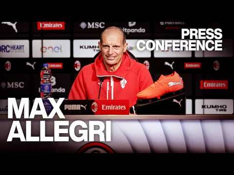 Allegri: "Adesso si decide la stagione" | #MilanComo | Conferenza Stampa