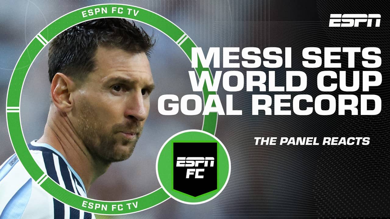 ‘THIS MAN IS A GENIUS!’ – Fjortoft lauds Lionel Messi after setting World Cup goal record | EPSN FC
