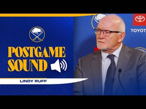 "Our Best Game" | Lindy Ruff After 5-1 Win Over Edmonton Oilers | Buffalo Sabres