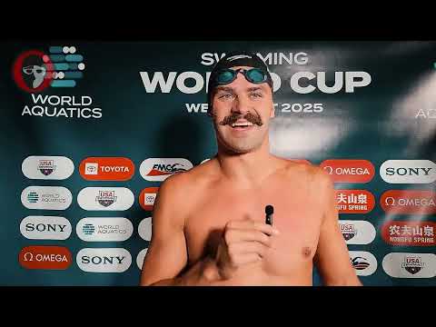 Michael Andrew on World Cup: "I'm excited to use this to... get back into work"