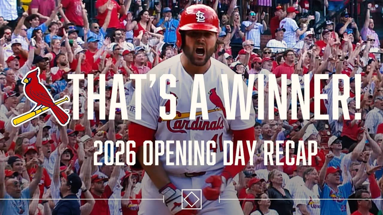 RELIVE Opening Day 2026: Electric Vibes & Big Win at Busch Stadium | St. Louis Cardinals