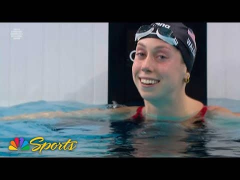 USA's Gretchen Walsh DOMINATES 50m butterfly once again in Toronto World Cup | NBC Sports