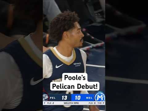 Poole gets the bump and the floater for his first Pelican bucket!