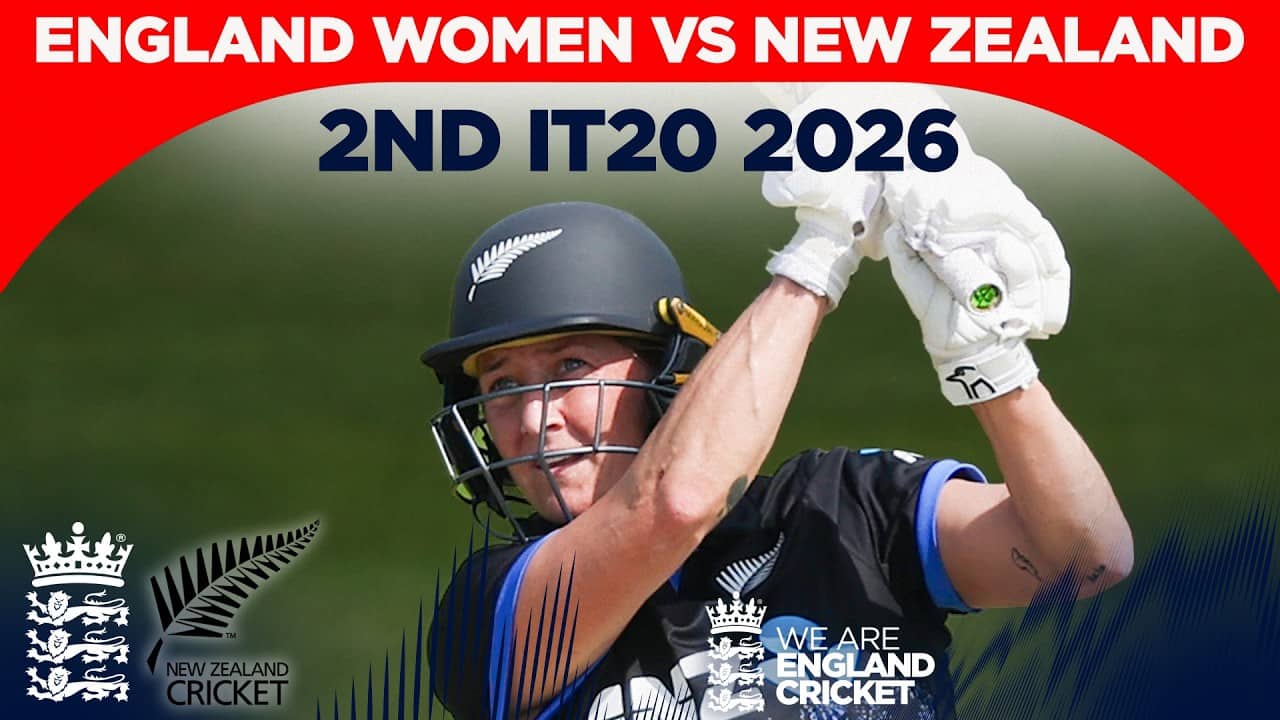 Devine Smashes 6 Sixes | Highlights - England v New Zealand | 2nd Women’s Vitality IT20 2026