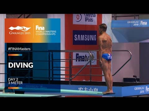 RE-LIVE | Diving Day 2 | 3m | FINA World Masters Championships 2019