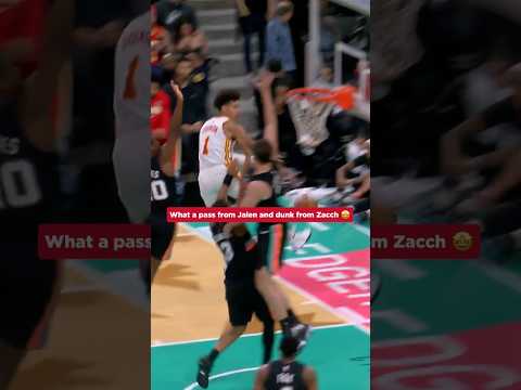 Just an excellent play all around #nba #jalenjohnson #zaccharierisacher #hawks