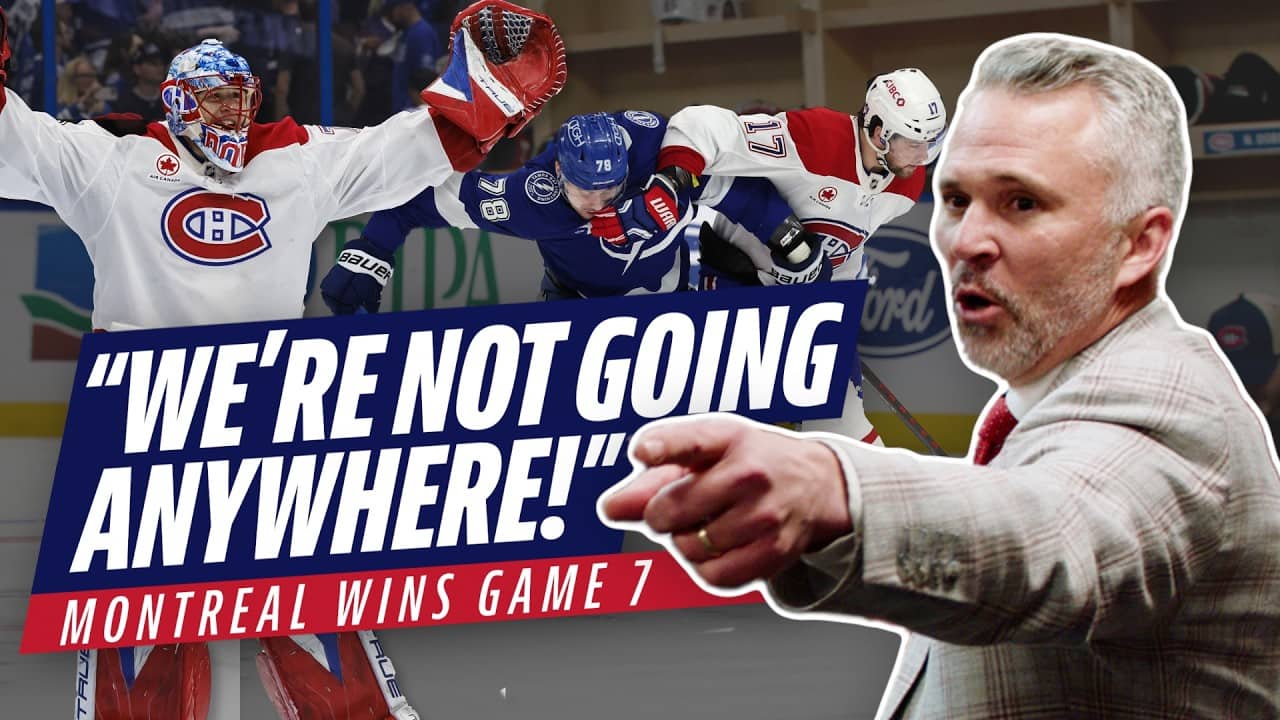 Canadiens top Lightning in Incredible Game 7 Battle | Stanley Cup Playoffs Mic Drop
