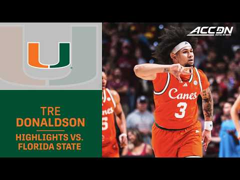 Miami's Malik Reneau Highlights vs. Florida State