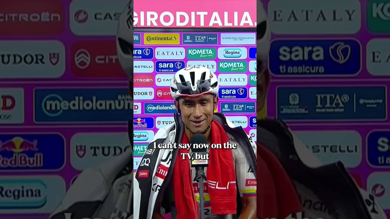 “He was the man of the day!” 👏 Jhonny Narvaez was full of praise for team-mate Mikkel Bjerg.