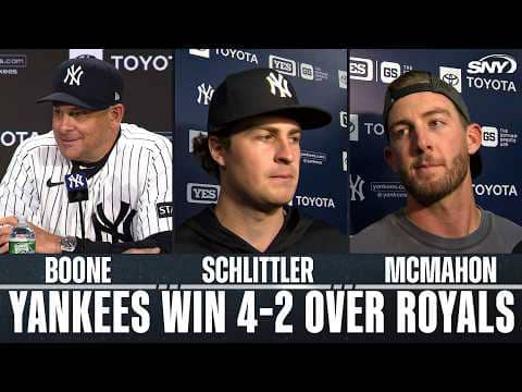 Aaron Boone, Ryan Weathers and Paul Goldschmidt detail Yankees 4-2 win over Royals