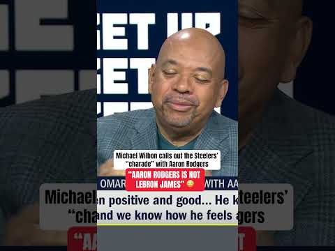 Wilbon says the Steelers need to STOP with Rodgers 😳