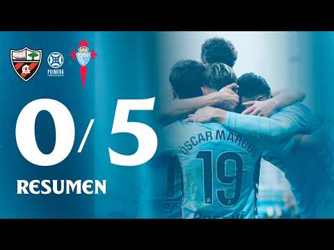 Arenas Club vs Celta Fortuna (0-5) | Resumen y goles | Highlights Primera Federación
