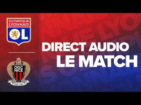 L1 J22 | LE MATCH : OL - OGC NICE