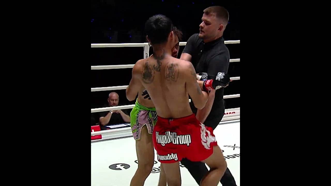Thway Lin Htet and Ganchai unleashed pure SAVAGERY in this insane showdown! 🥊