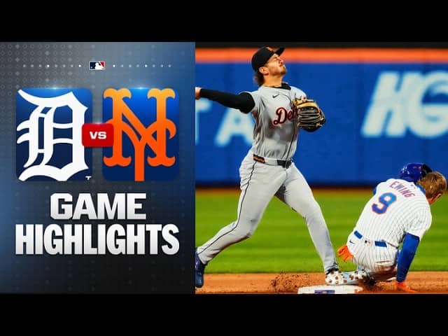 Tigers vs. Mets Game Highlights (5/12/26) | MLB Highlights