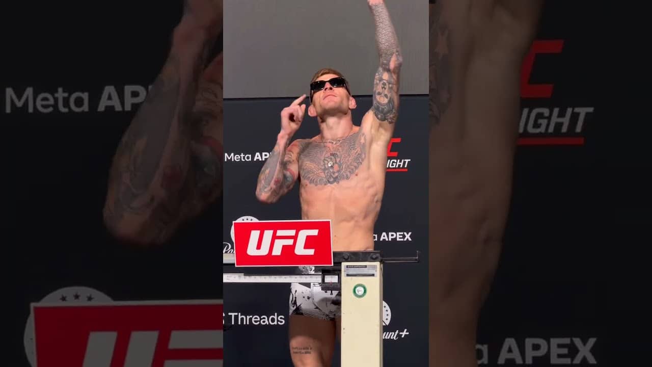 Chris Duncan is LOCKED IN #ufcvegas115