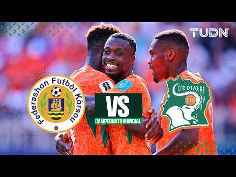 ¡Costa de Marfil hace historia! Vence a Curazao y clasifica al Campeonato Mundial | TUDN