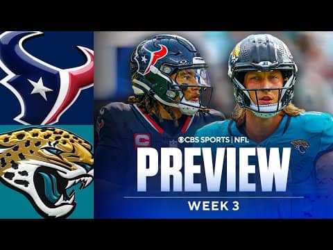 Texans vs Jaguars Preview: Predictions and Best Bets | NFL Week 3