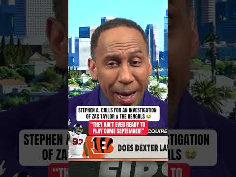 Stephen A. isn't buying into the Bengals just yet 😭