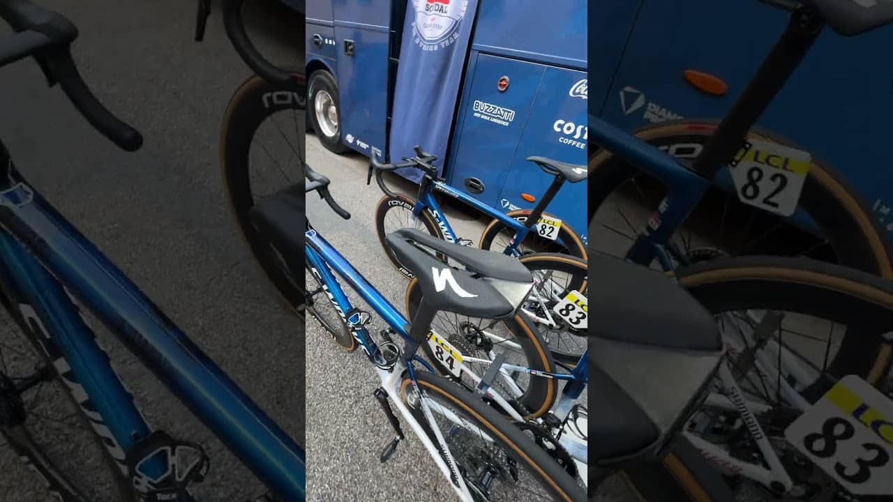 TT saddle on a road bike!?