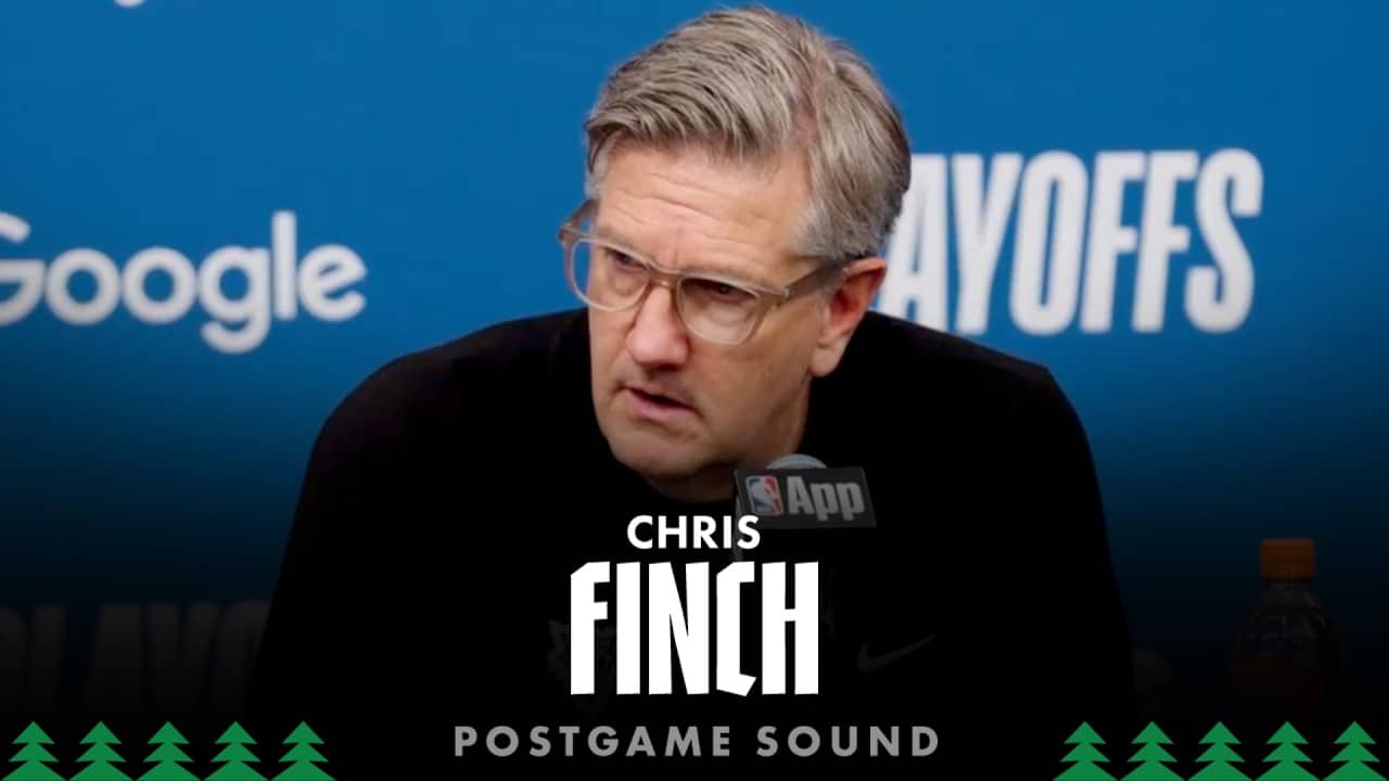 “I’m The Most Proud Of Our Team.” | Chris Finch Postgame Sound | 04.25.26