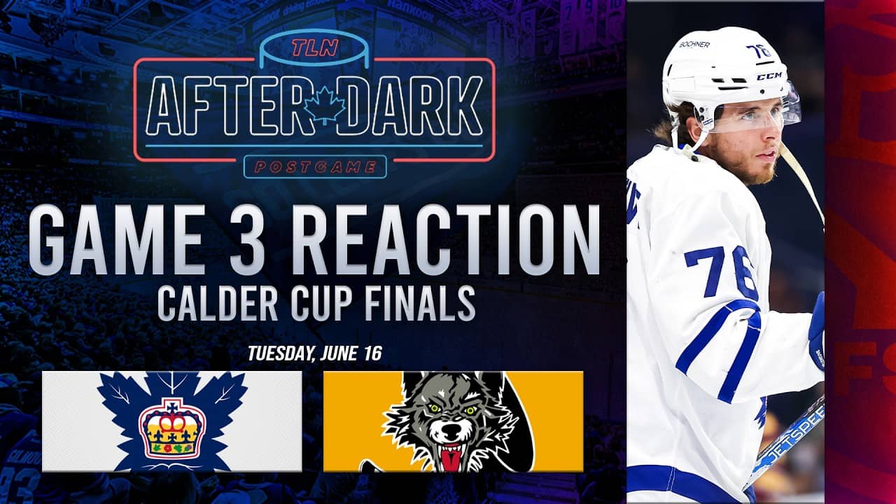 Toronto Marlies vs Chicago Wolves Postgame Show ft. Nick Alberga | Game 3 | TLN After Dark