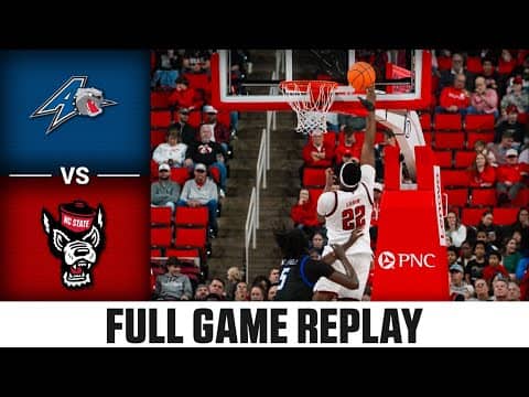 UNC Asheville Bulldogs vs. NC State Wolfpack Full Match Replay | 2025 ACC Men's Basketball