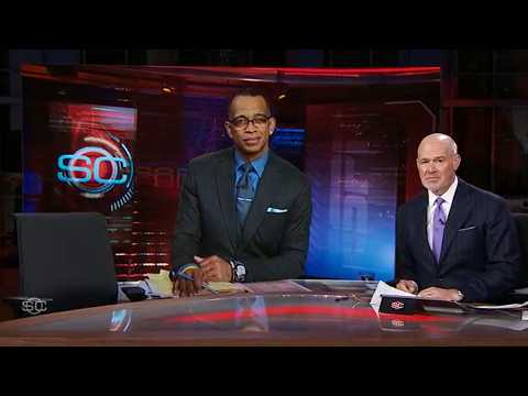 Rich Eisen gets emotional remembering Stuart Scott during his first SportsCenter in 22 years ❤️