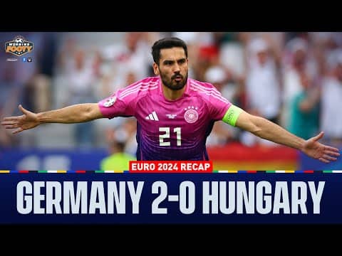 Are Germany Favorites for the Euros? | Euro 2024 Recap | Morning Footy | CBS Sports Golazo