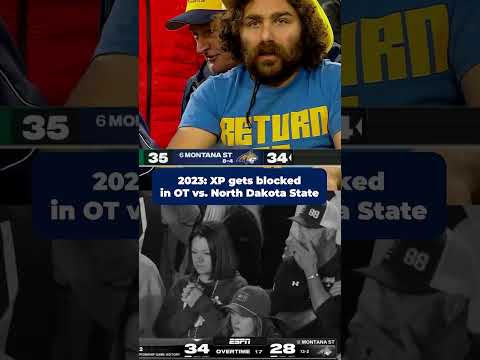 Montana State gets redemption 🙌 #shorts