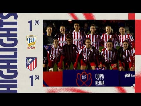 Alhama 1 (4) - 1 (5) Atlético de Madrid Femenino | ⚽ Gaby G. | HIGHLIGHTS, Queen's Cup