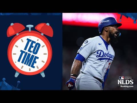 IT'S TEO TIME! Teoscar Hernández crushes a GO-AHEAD three-run homer for Dodgers in 7th 😱