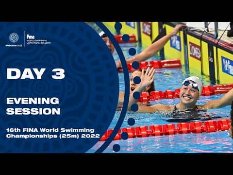LIVE Finals | FINA World Swimming Champs 2022 Melbourne | Day 3 Evening
