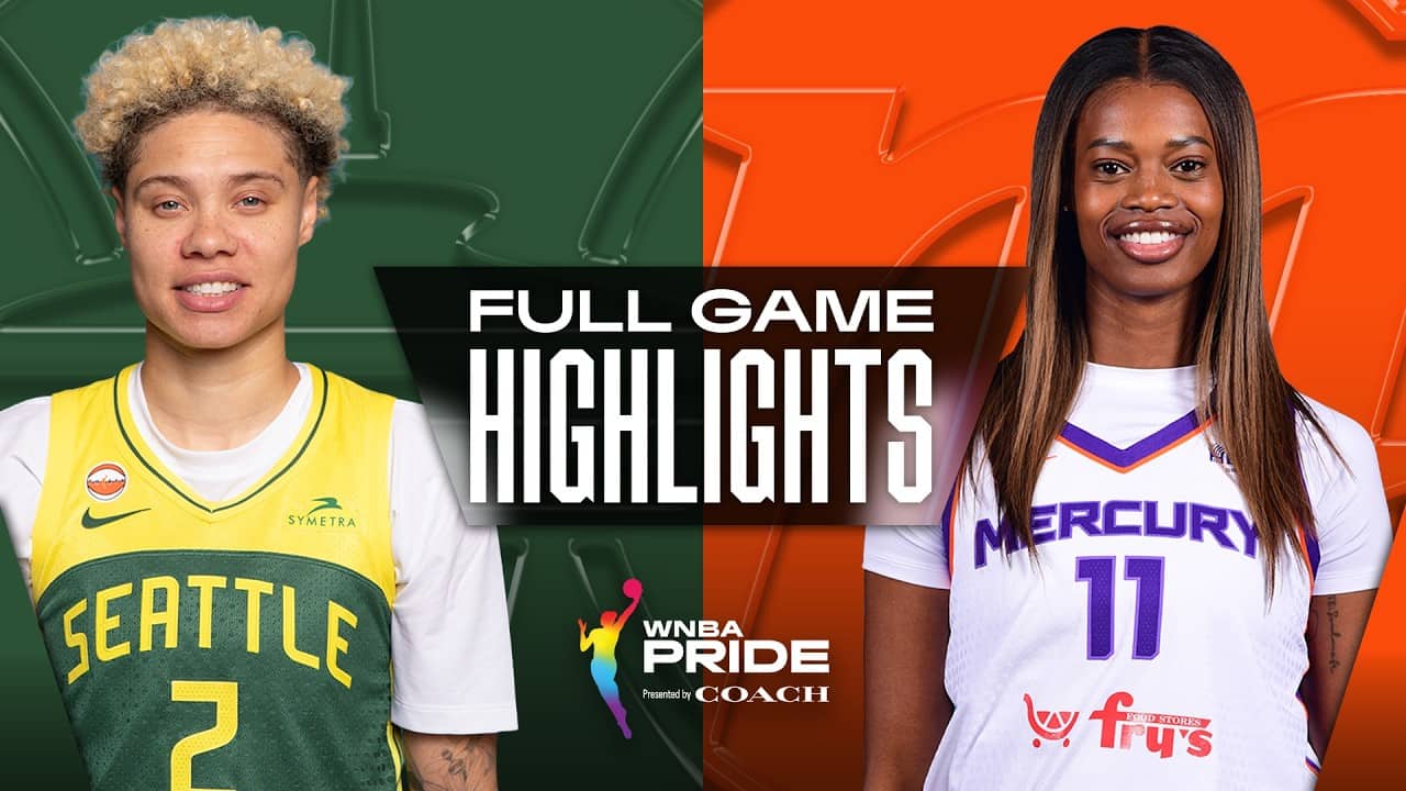 Seattle Storm vs. Phoenix Mercury | FULL GAME HIGHLIGHTS | June 20, 2026