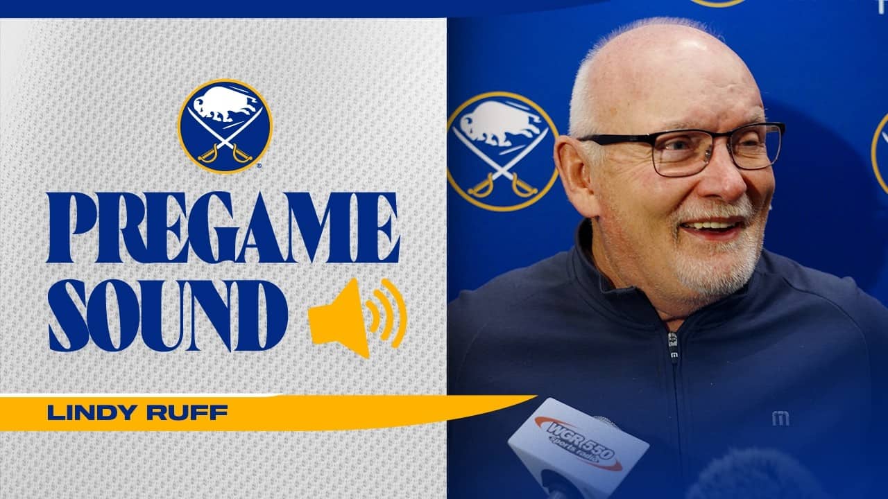 "Still A Lot Of Work To Do" | Lindy Ruff After Clinching Spot In NHL Playoffs | Buffalo Sabres