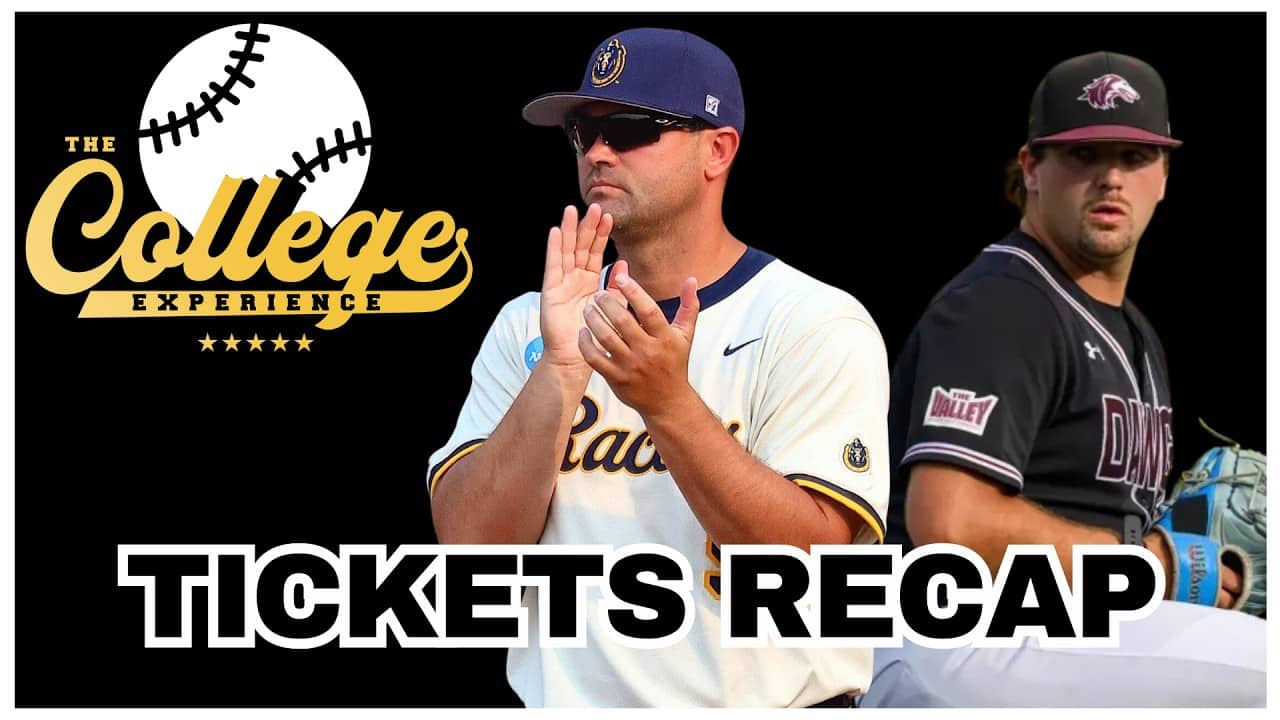 Recapping The Tickets Punched To The NCAA Tournament | College Baseball Live