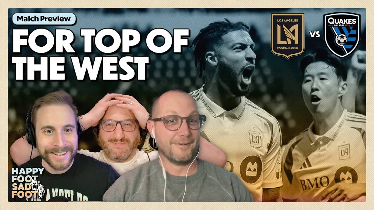 Can LAFC Beat San Jose to Top The West? Can Claude Write Our Show??