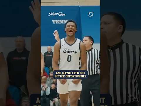 Bronny and Bryce don't run from the smoke 😤 #lebronjames #adversity #basketball #shorts