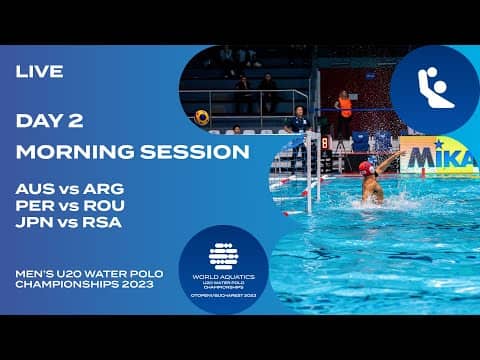 Day 2 | Morning Session | World Aquatics Men’s U20 Water Polo Championships 2023